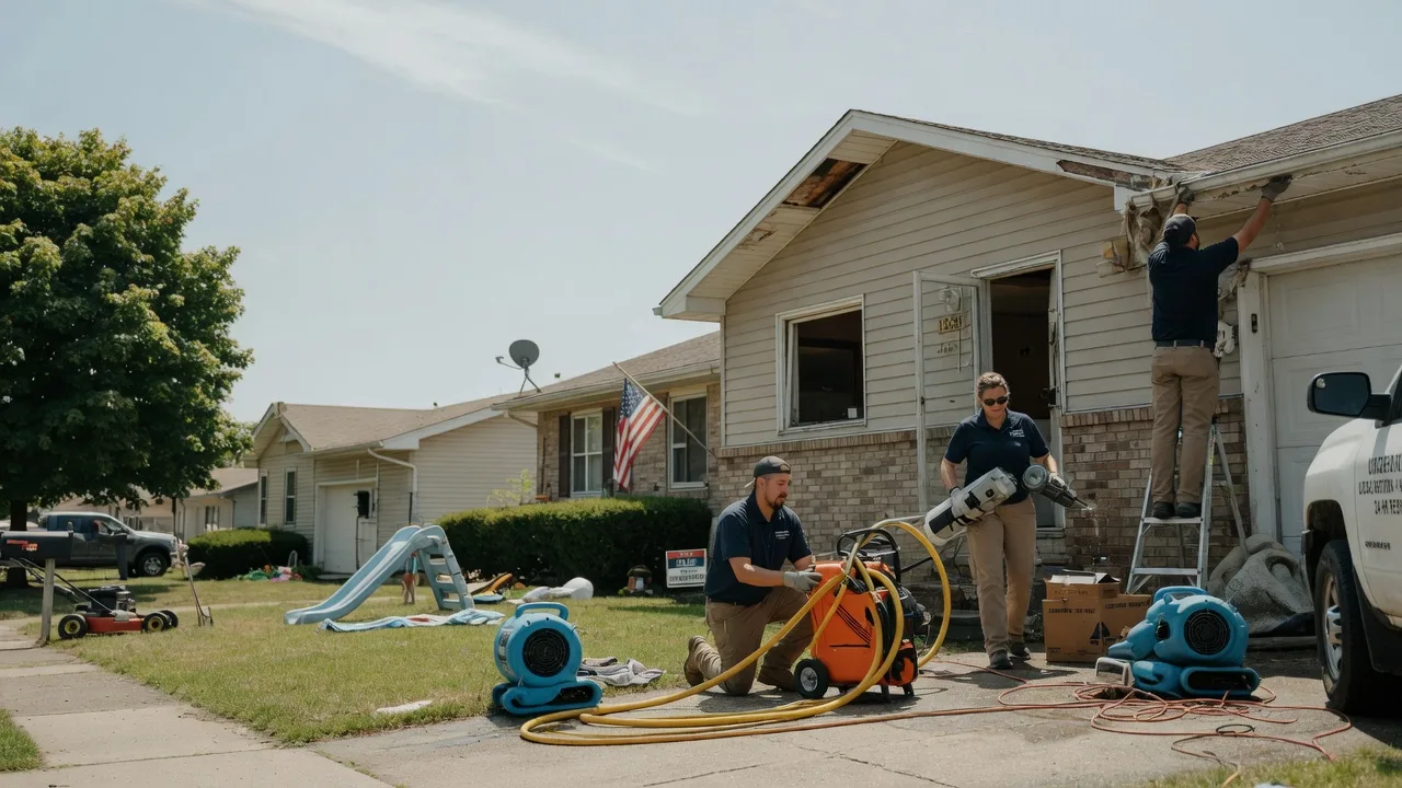 Water Damage Restoration in Versailles, IL near me